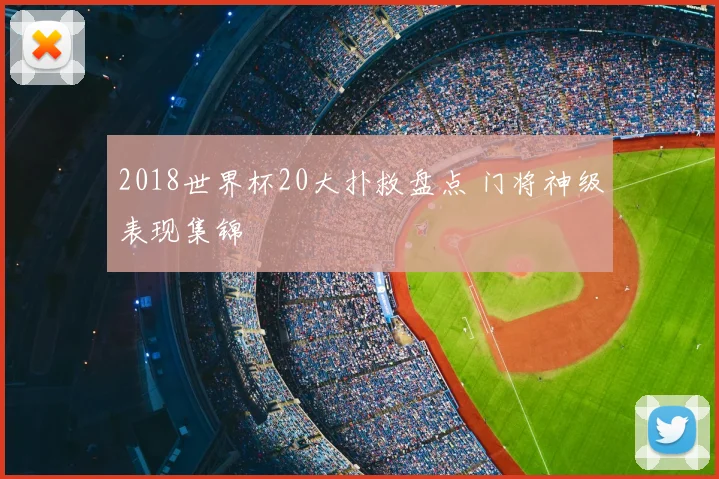 2018世界杯20大扑救盘点 门将神级表现集锦